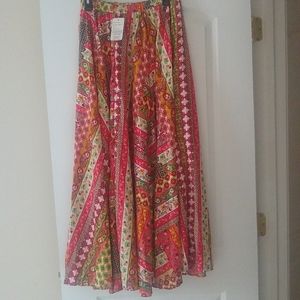 Women's multi-colored skirt